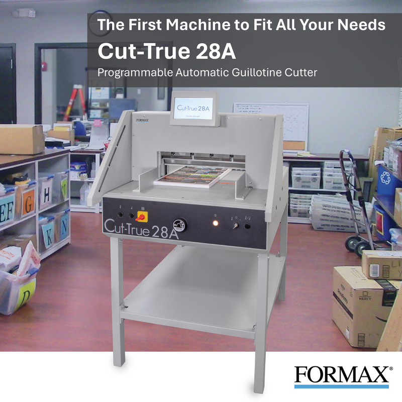 Formax Cut-True 28A Electric Guillotine Paper Cutter